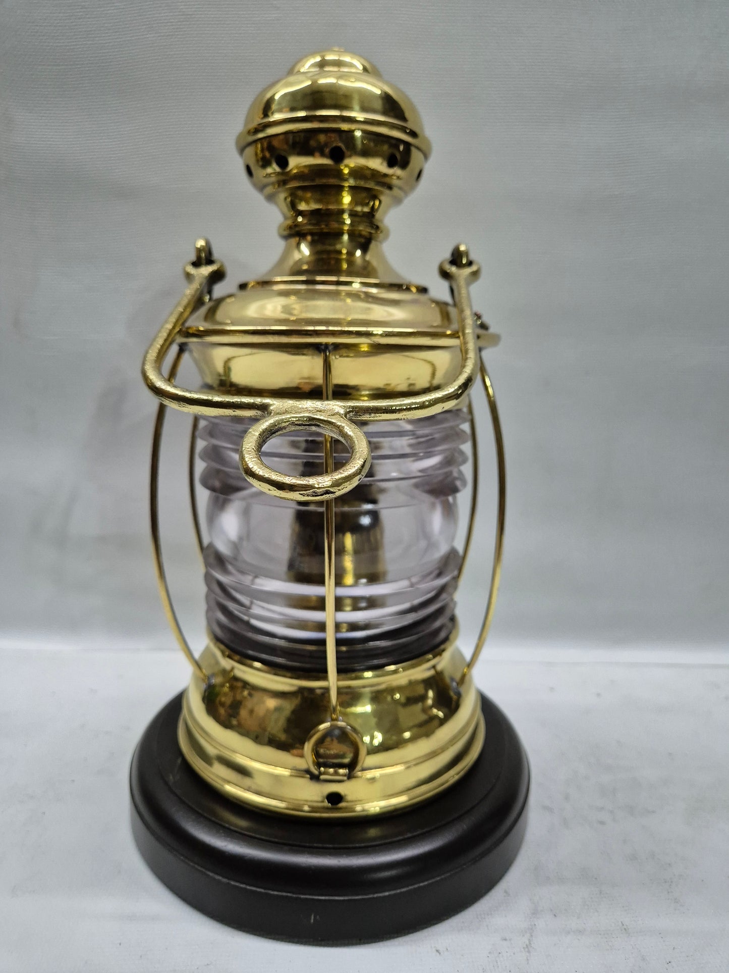 Solid Brass Ship’s Anchor Lantern
