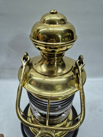 Solid Brass Ship’s Anchor Lantern