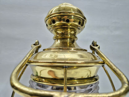 Solid Brass Ship’s Anchor Lantern