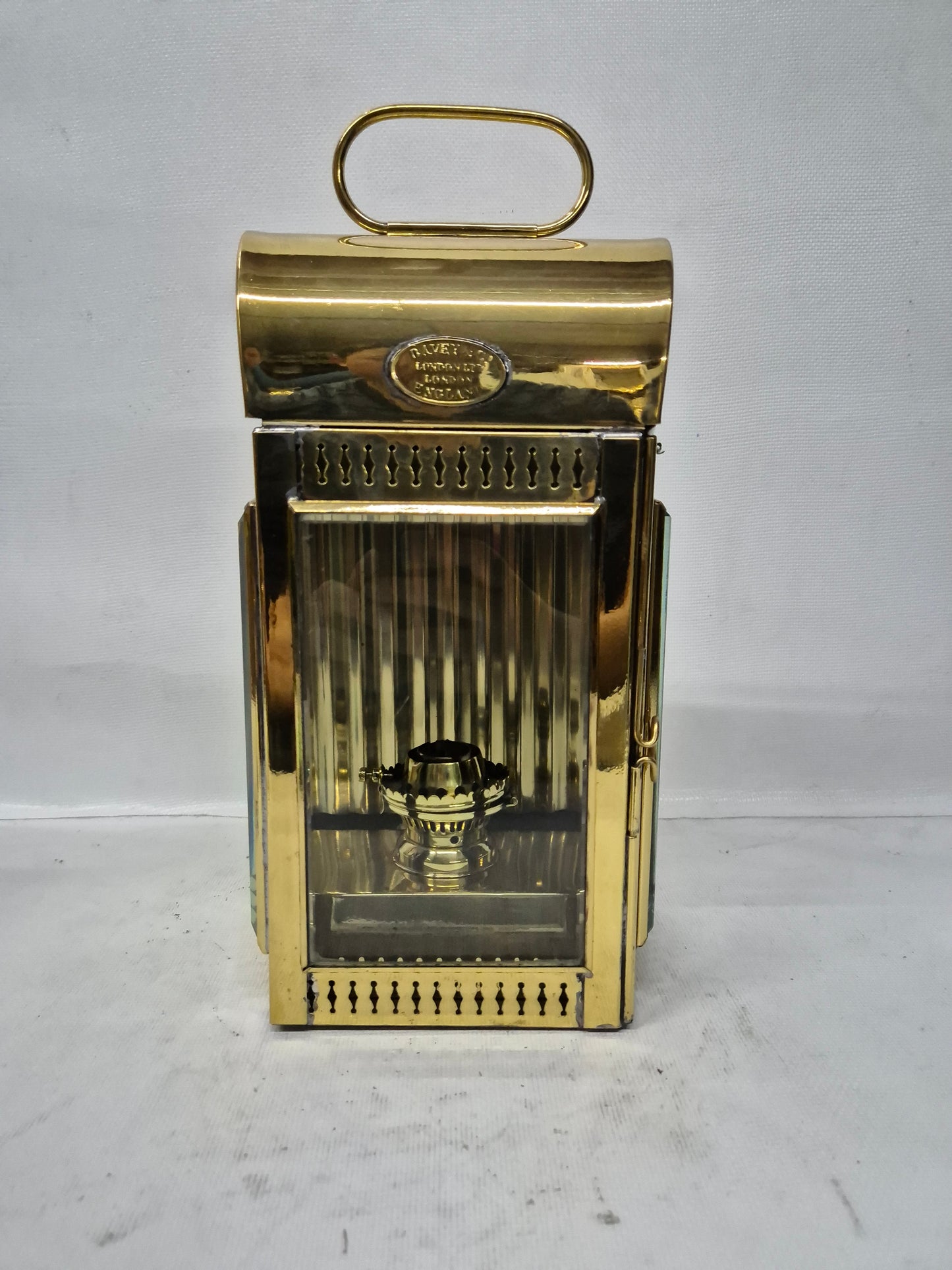 Solid Brass Yacht Cabin Lantern by Davey and Son of London