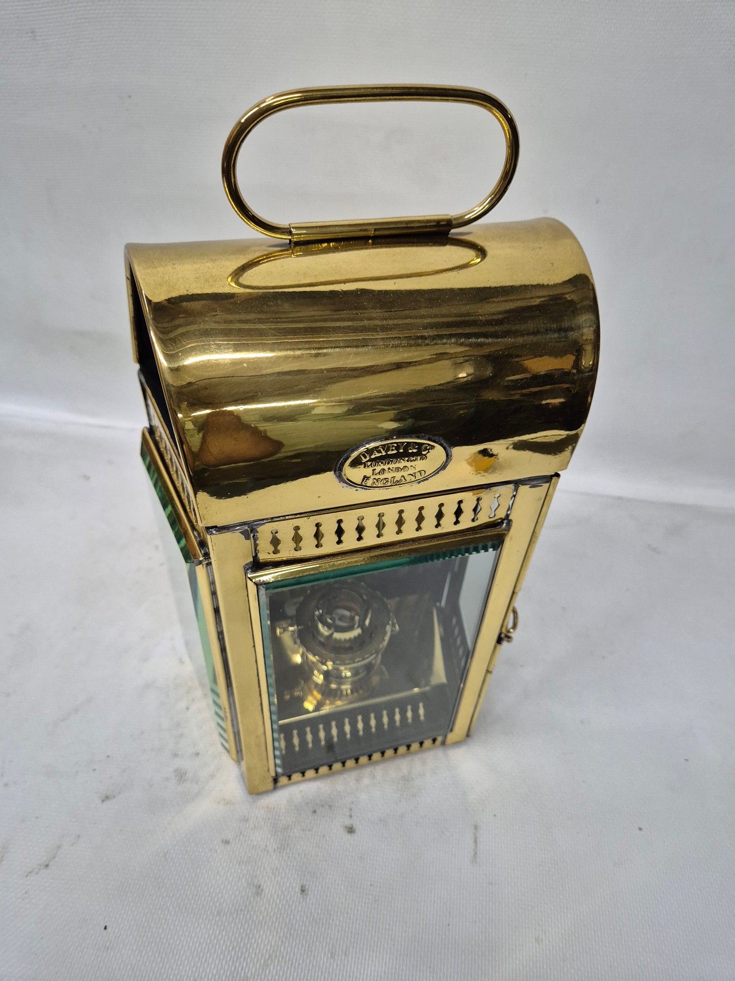 Solid Brass Yacht Cabin Lantern by Davey and Son of London