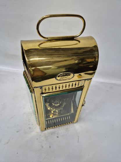 Solid Brass Yacht Cabin Lantern by Davey and Son of London