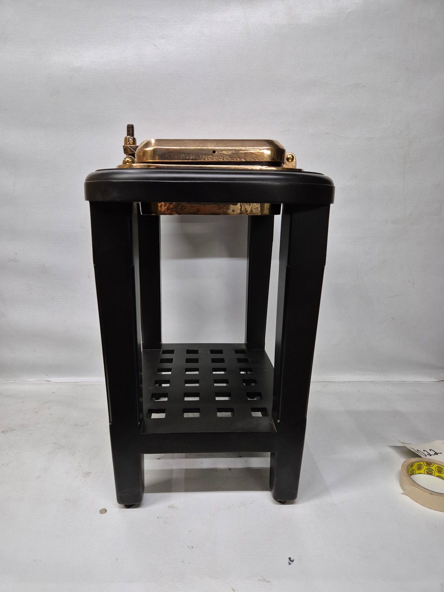 Solid Brass Ship's Porthole Transformed into a Table