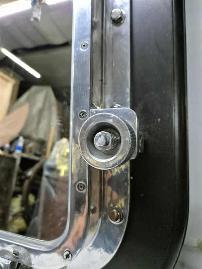 Ship's Porthole Transformed into a Wall Mounted Mirror
