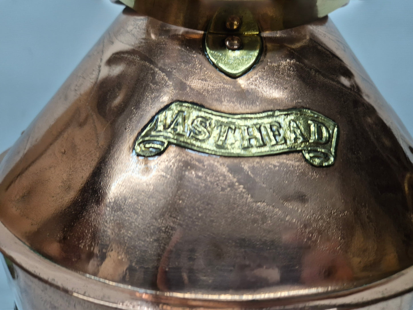 Solid Copper Ship's Masthead Lantern from England