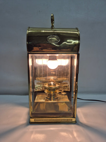 Solid Brass Yacht Cabin Lantern by Griffiths and Sons