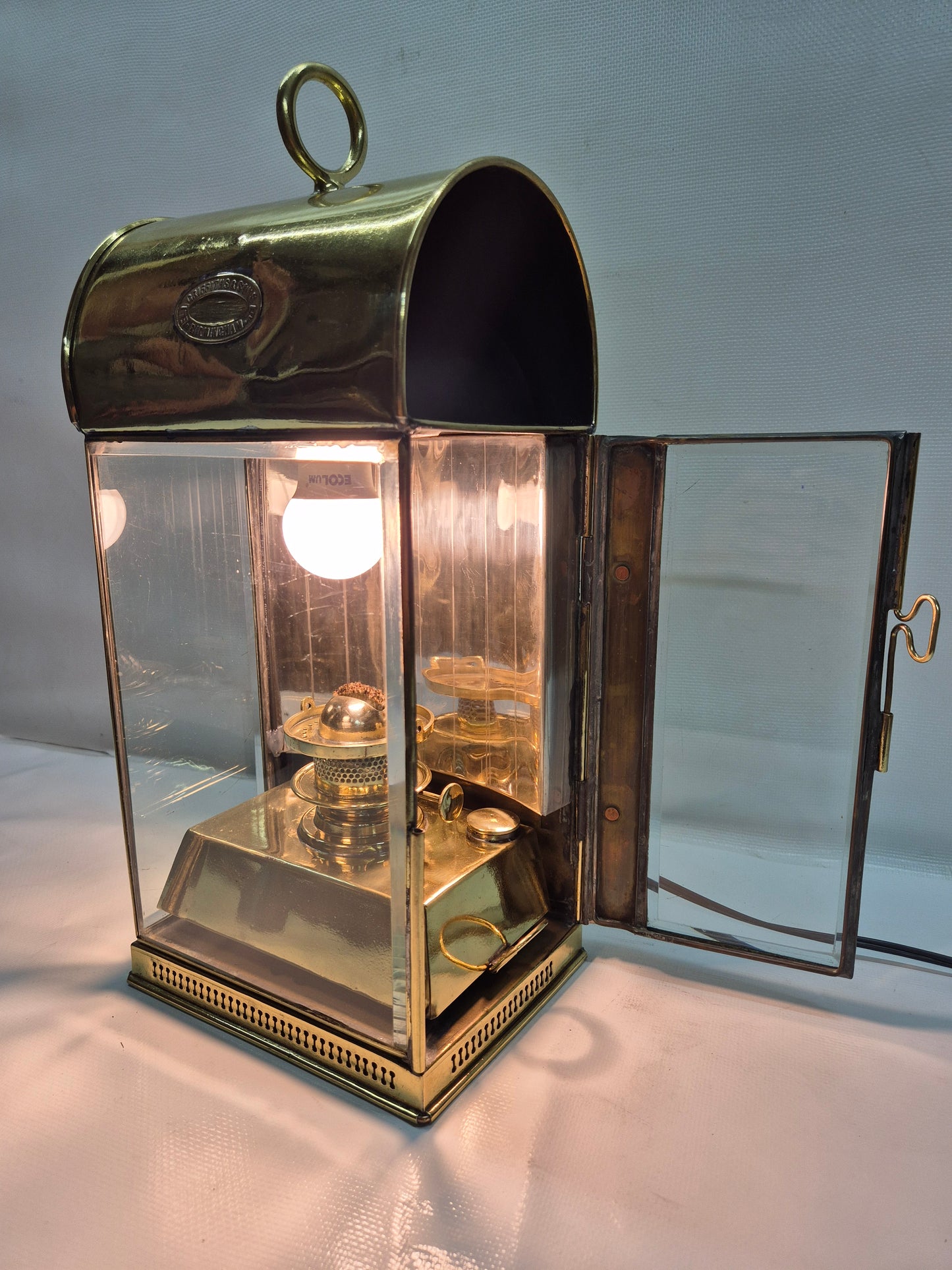 Solid Brass Yacht Cabin Lantern by Griffiths and Sons