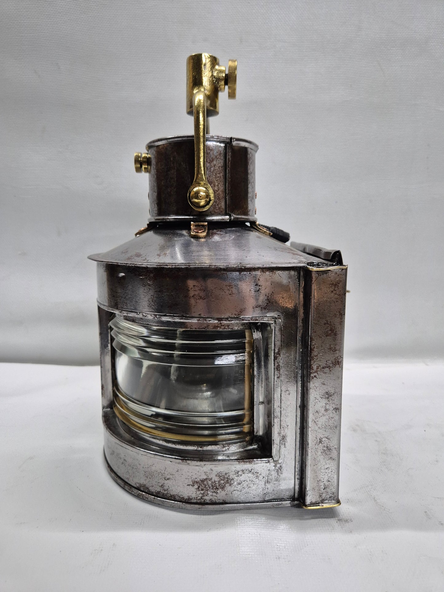 Steel Ship's Lantern from the Bow of the Vessel