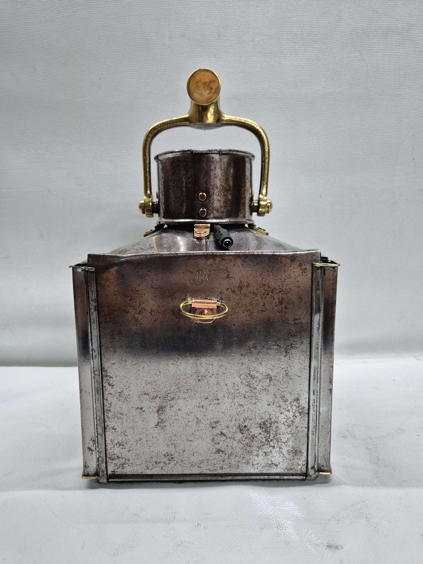 Steel Ship's Lantern from the Bow of the Vessel