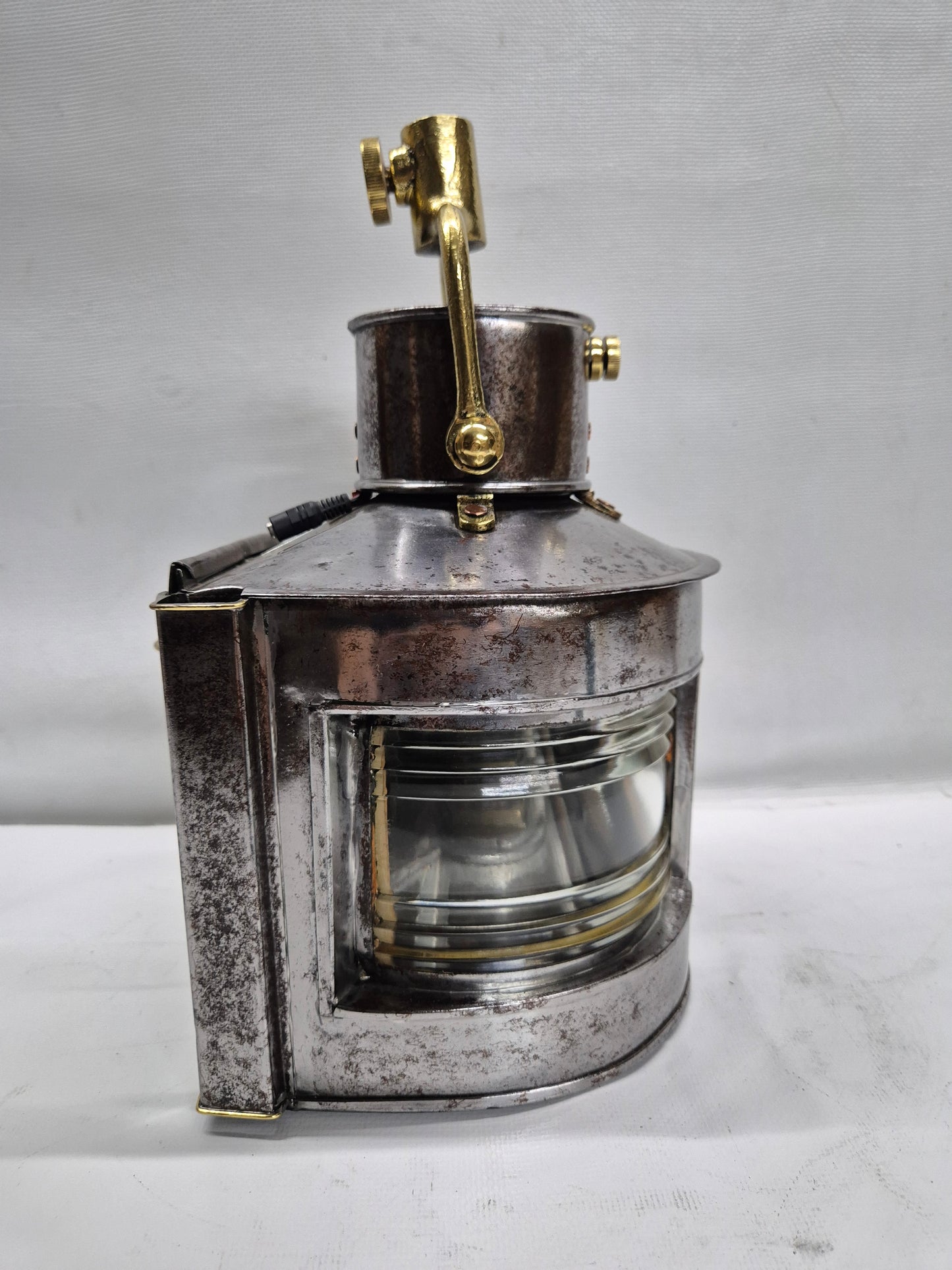 Steel Ship's Lantern from the Bow of the Vessel