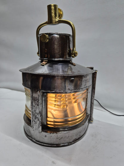 Steel Ship's Lantern from the Bow of the Vessel