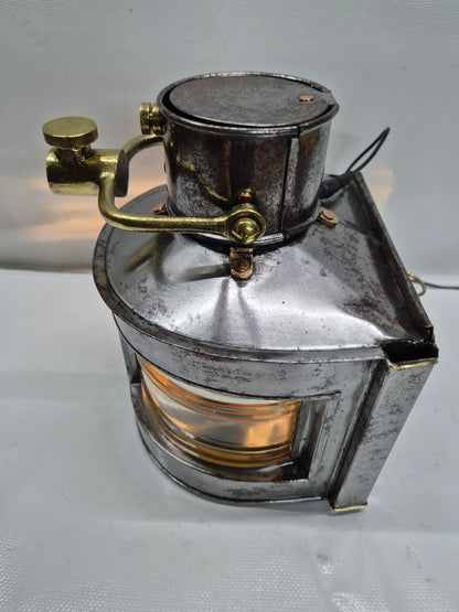 Steel Ship's Lantern from the Bow of the Vessel