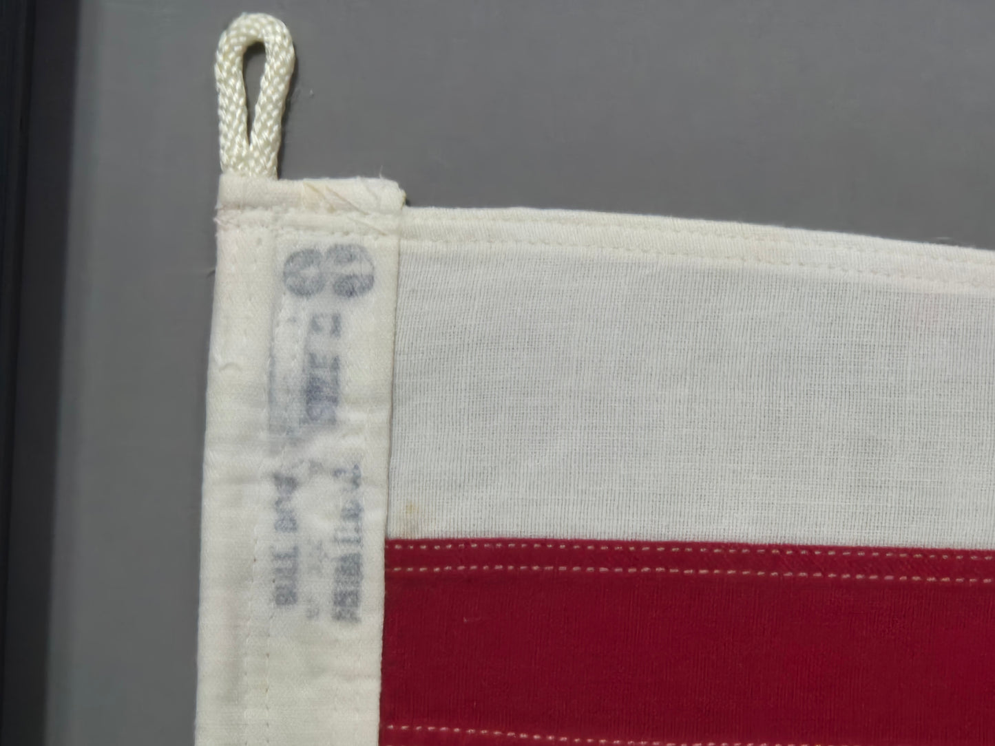 Framed Maritime Signal Pennant Numeral Eight
