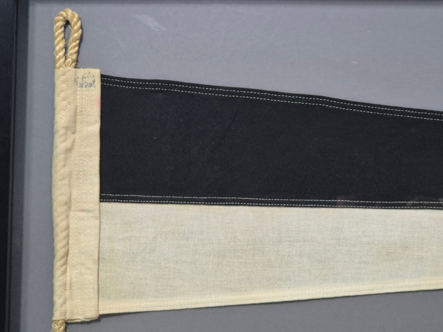 Framed Maritime Signal Pennant Numeral Five