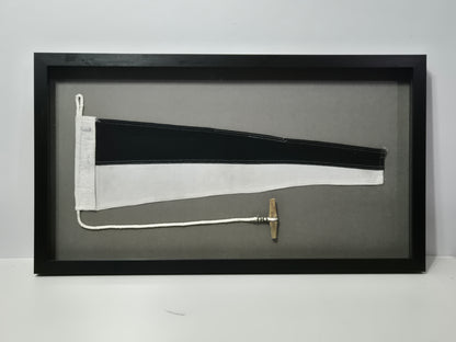 Framed Maritime Signal Pennant Numeral Five