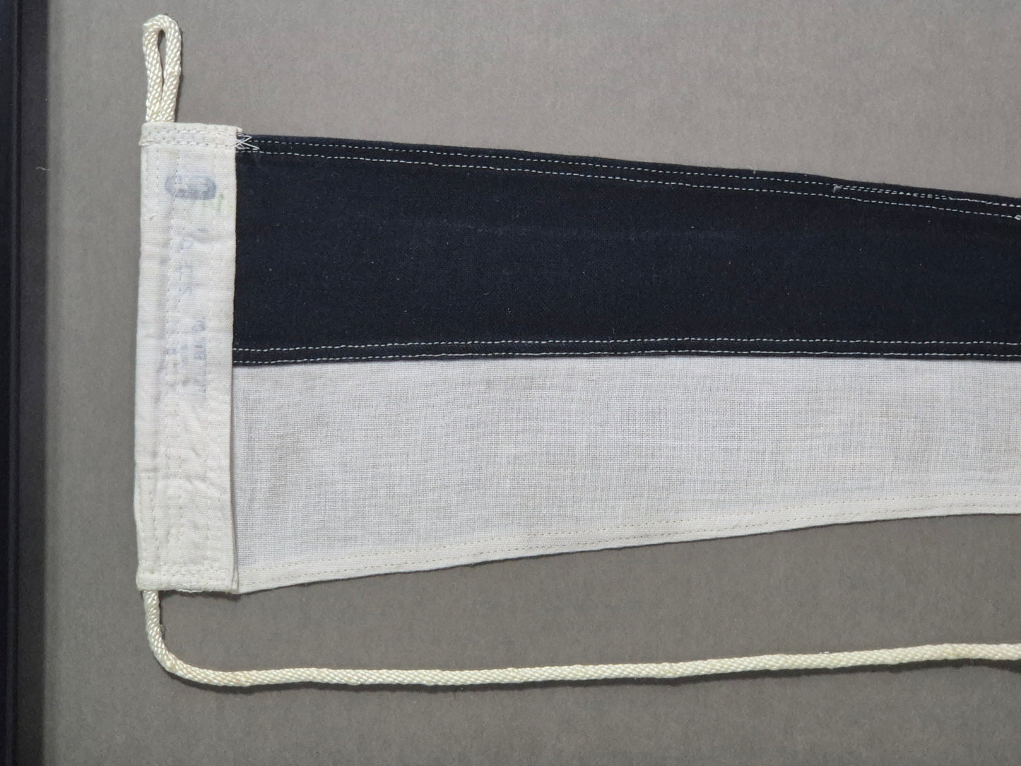 Framed Maritime Signal Pennant Numeral Five