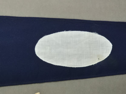 Framed International Code of Signals Numeral Two Linen Pennant
