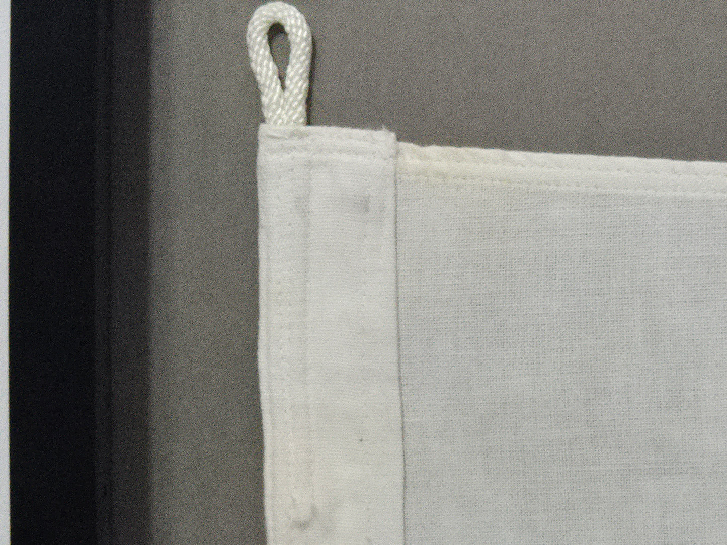 Framed International Code of Signals Numeral One Linen Pennant