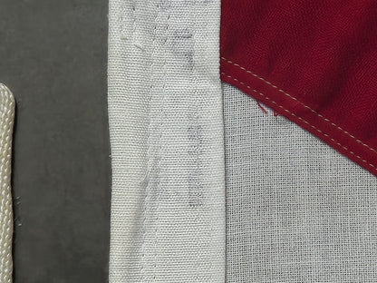 Framed International Code of Signals Victor (V) Linen Flag