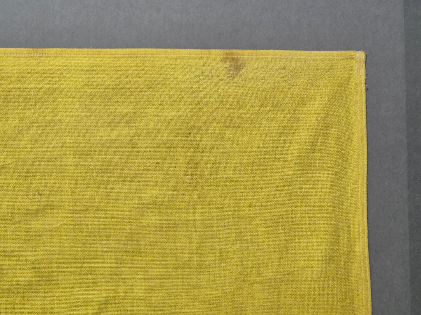 Framed International Code of Signals Quebec (Q) Linen Flag