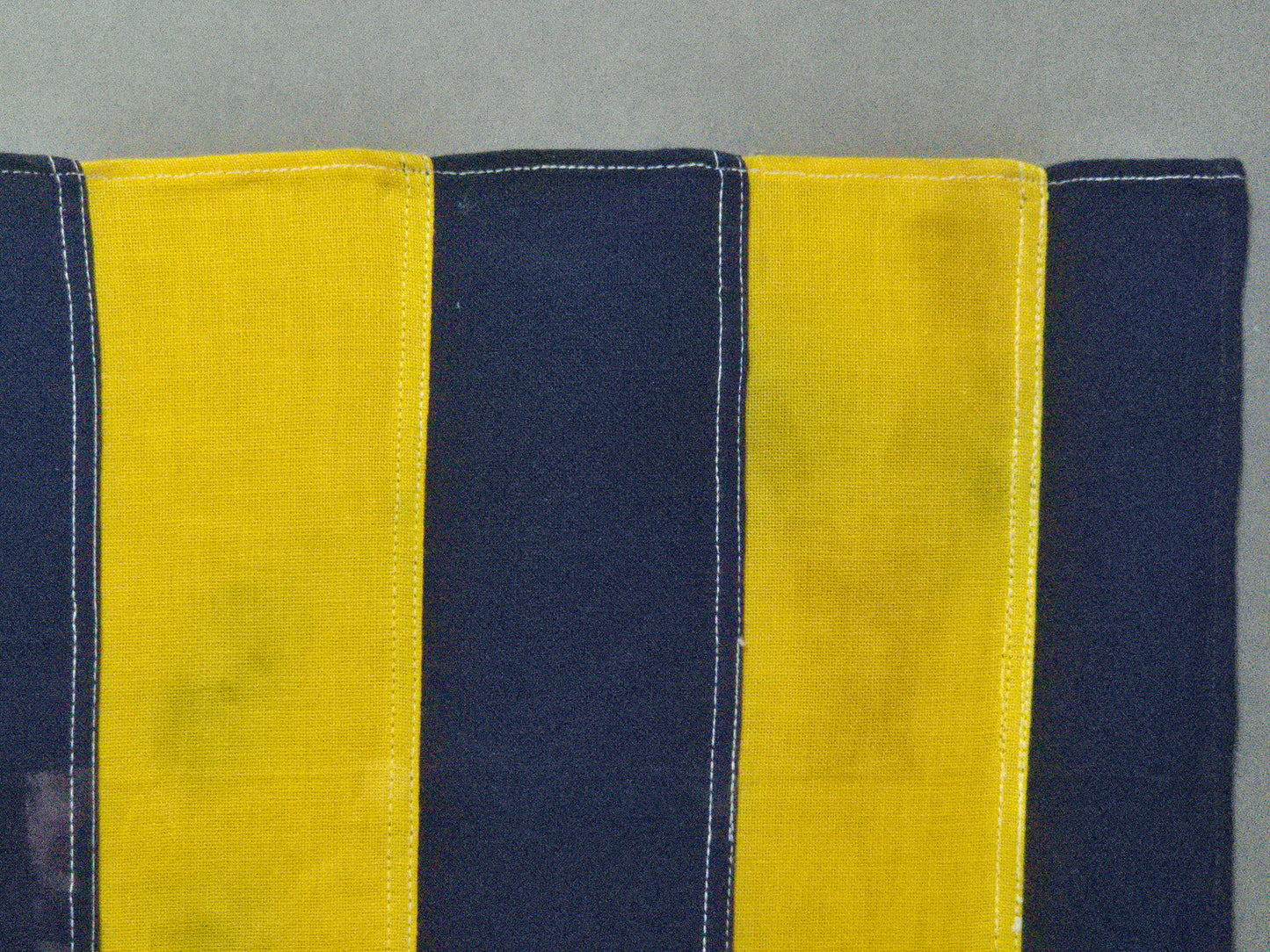 Framed International Code of Signals Delta (D) Linen Flag