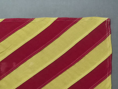 Framed International Code of Signals Victor (V) Linen Flag