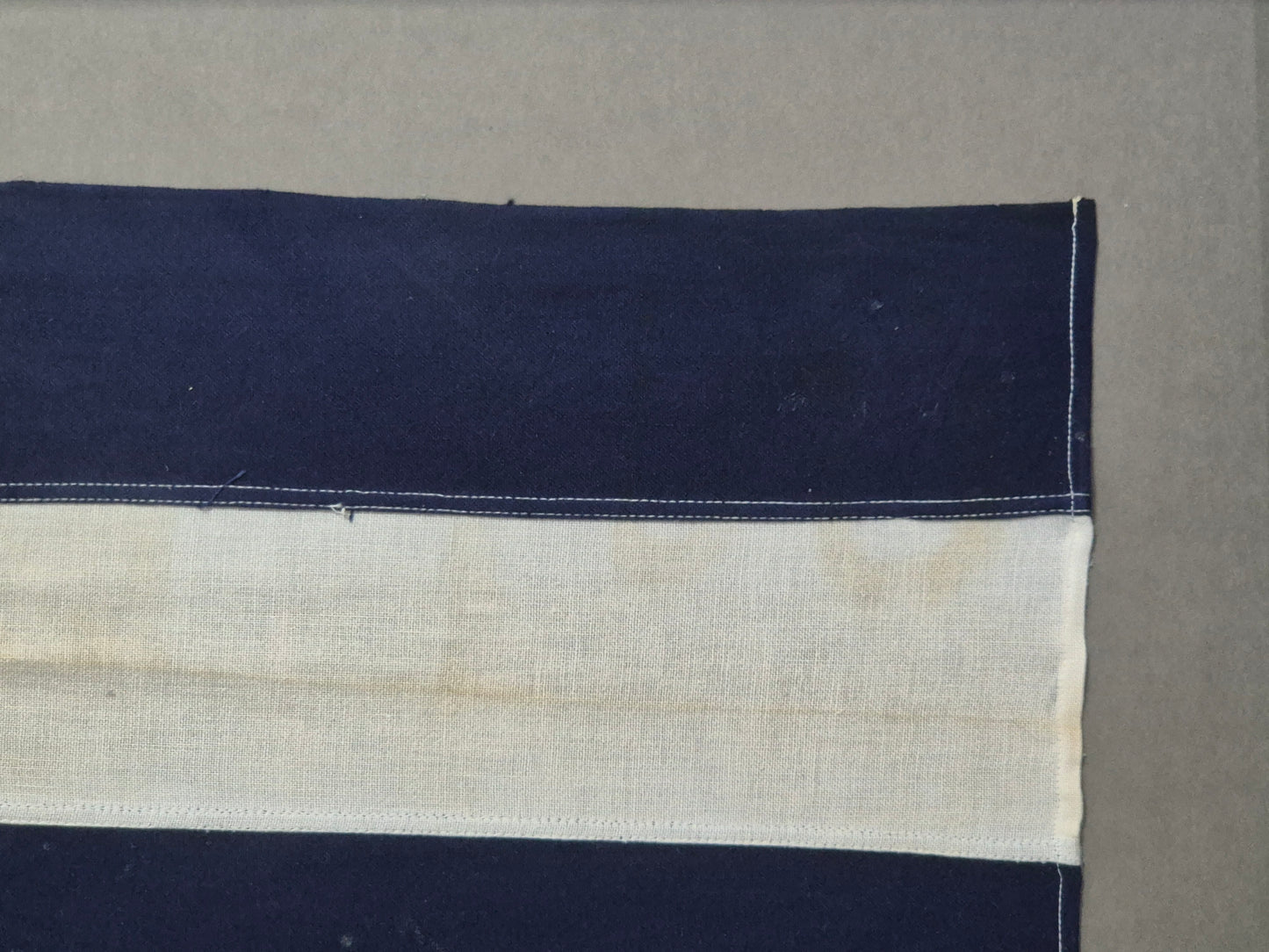 Framed International Code of Signals Juliet (J) Linen Flag
