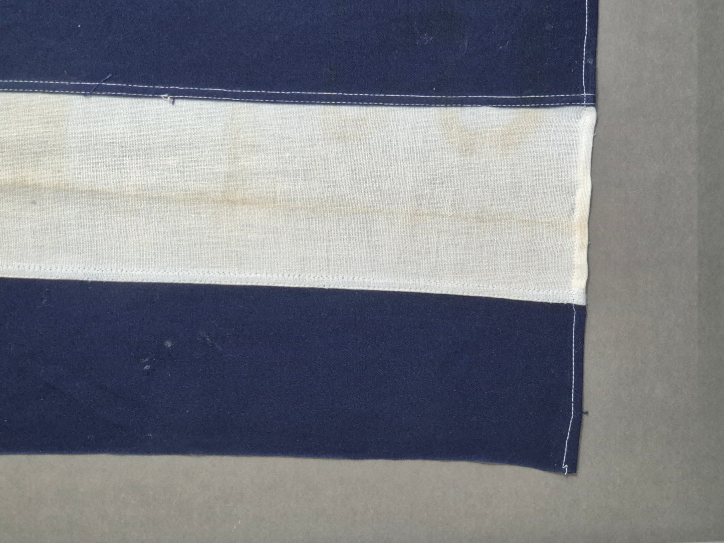 Framed International Code of Signals Juliet (J) Linen Flag