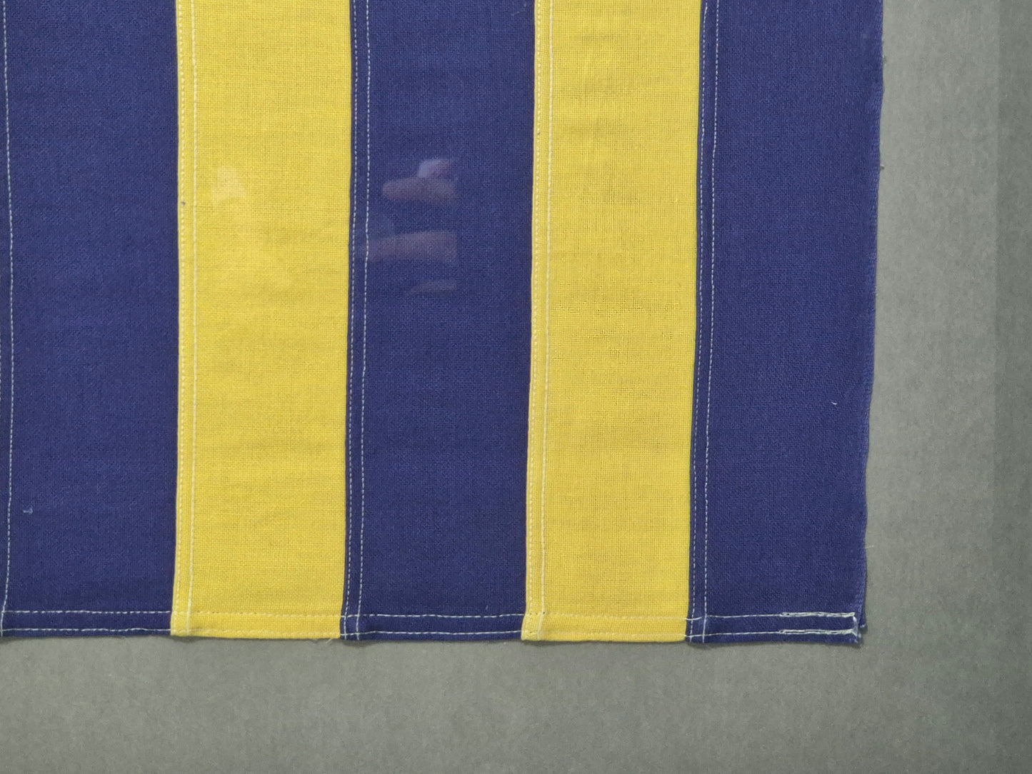 Framed International Code of Signals Delta (D) Linen Flag