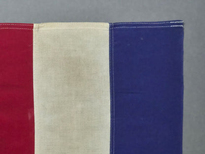 Framed International Code of Signals Tango (T) Linen Flag