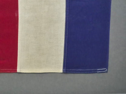 Framed International Code of Signals Tango (T) Linen Flag