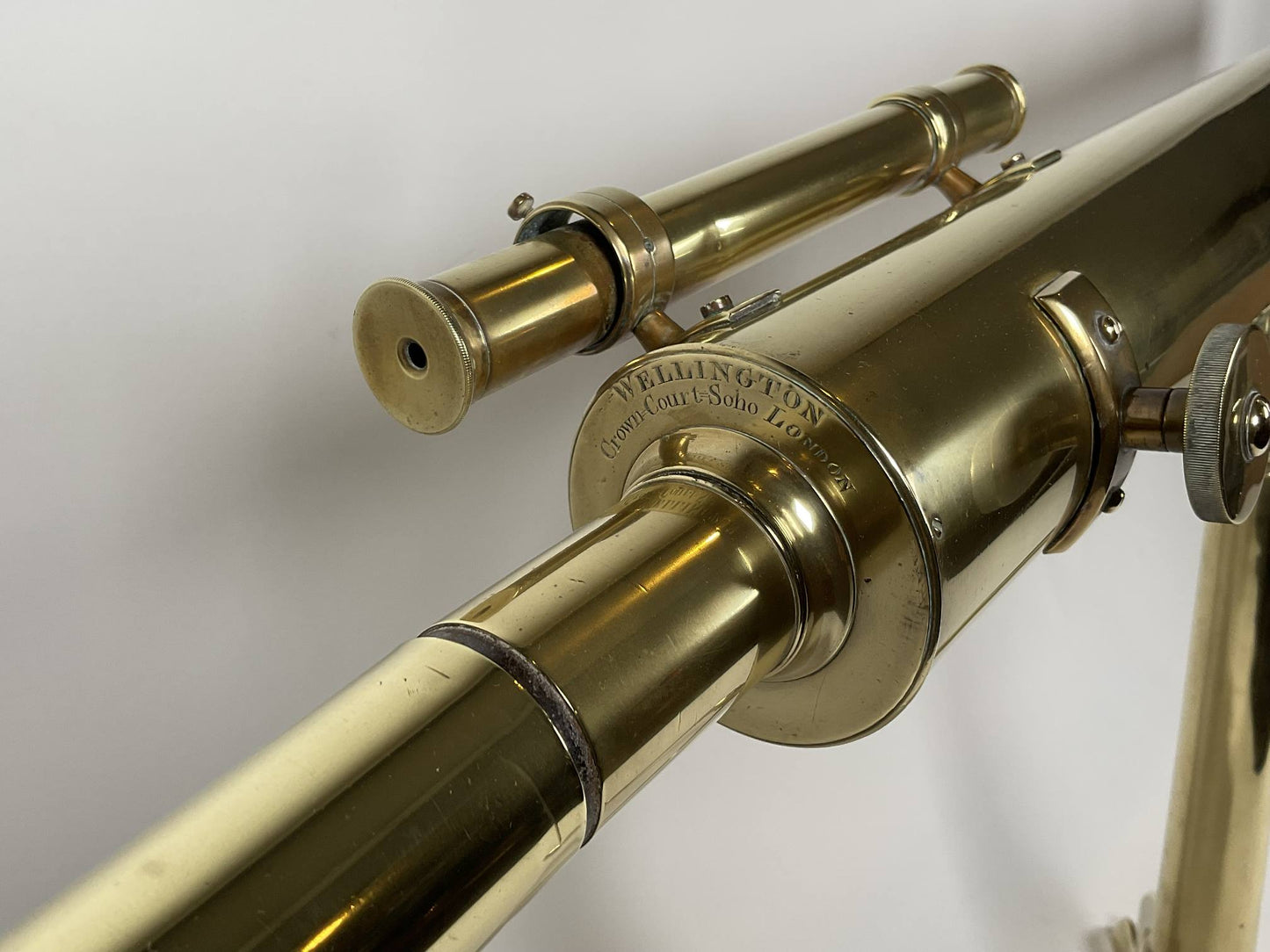 Brass Library Telescope by Wellington of London Circa 1800