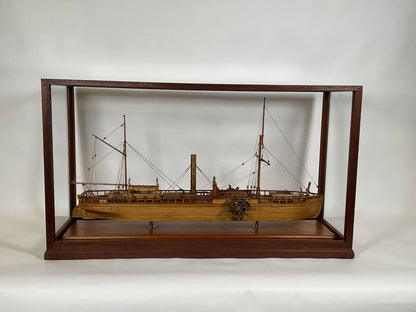 Steamship Clermont Model By Peter Ness