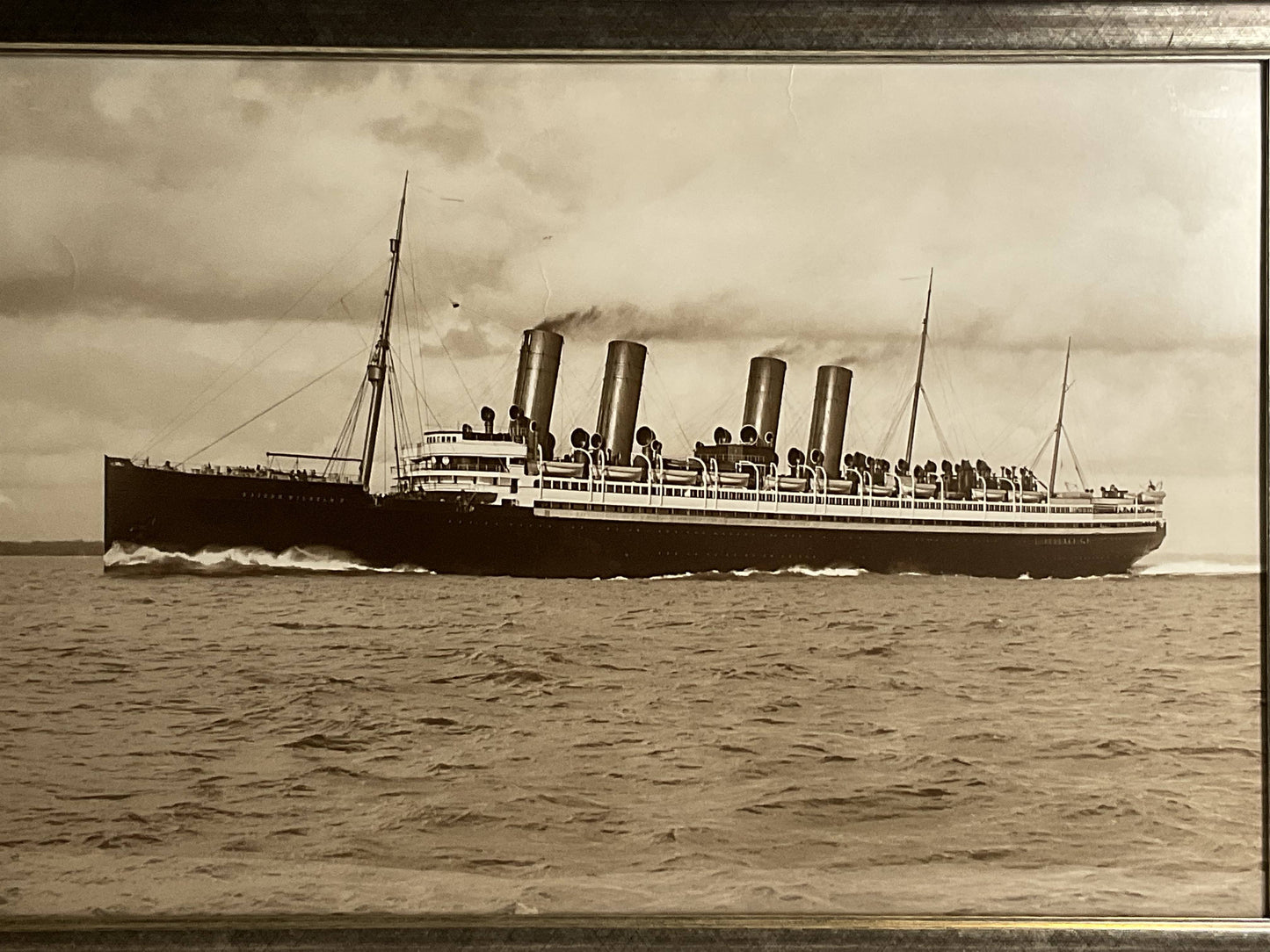 Kaiser Wilhelm II Ocean Liner by Beken of Cowes