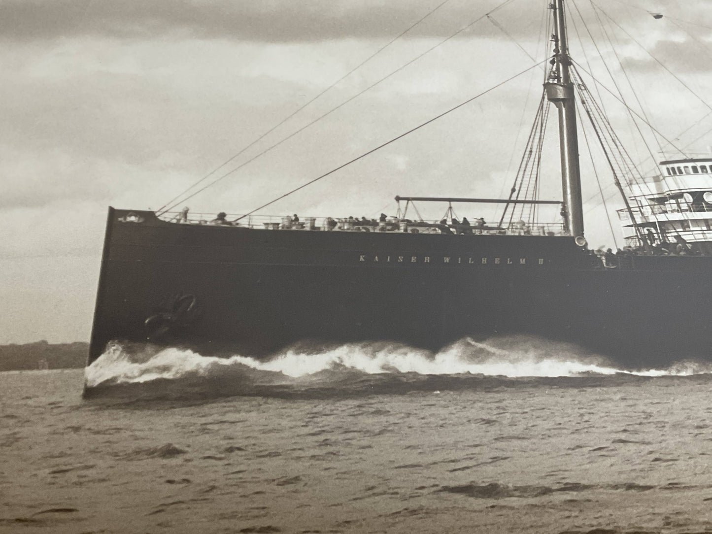 Kaiser Wilhelm II Ocean Liner by Beken of Cowes