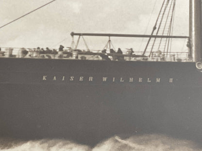 Kaiser Wilhelm II Ocean Liner by Beken of Cowes