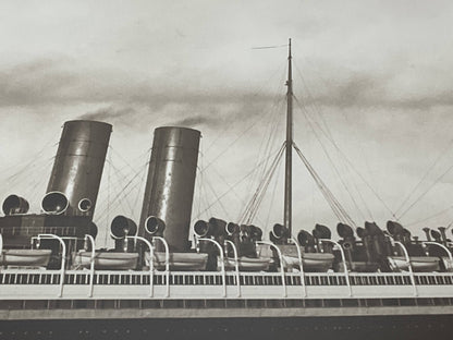 Kaiser Wilhelm II Ocean Liner by Beken of Cowes