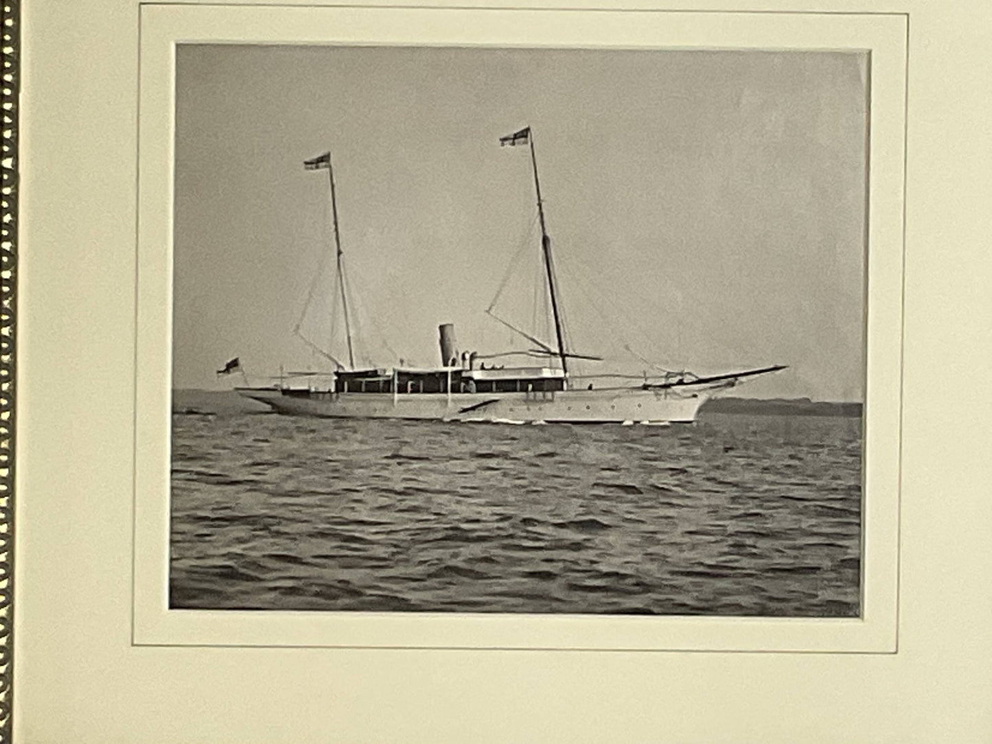 Steam Yacht Verona By Kirk and Sons