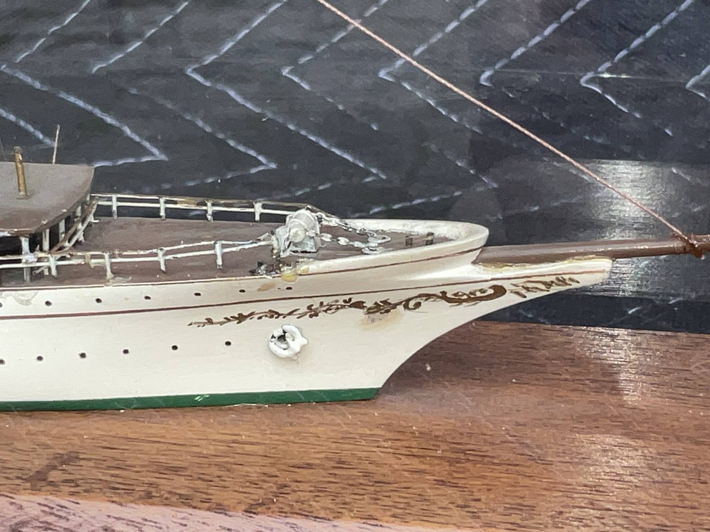 Van Ryper Model of Steam Yacht Corsair