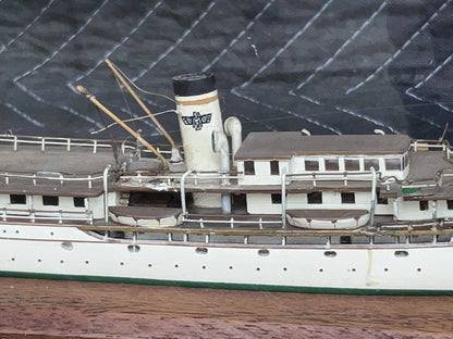 Van Ryper Model of Steam Yacht Corsair