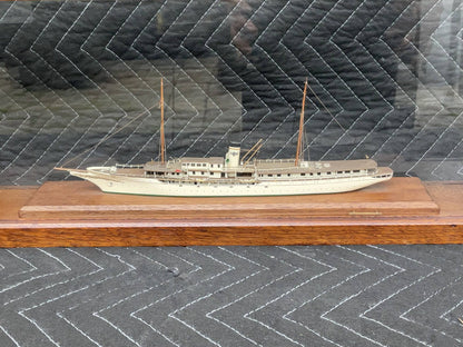 Van Ryper Model of Steam Yacht Corsair