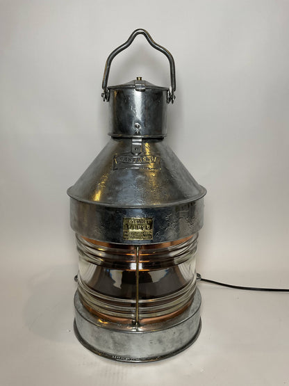 Steel Ships Masthead Lantern by Meteorite