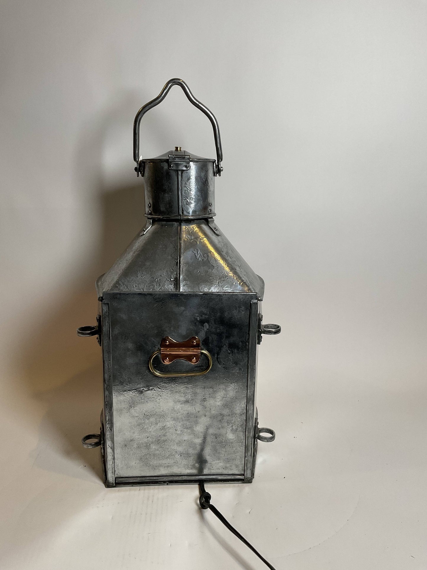 Steel Ships Masthead Lantern by Meteorite