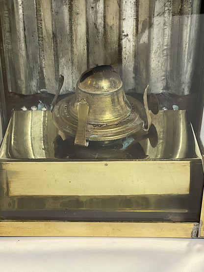 Ships Cabin Lantern With Oil Burner