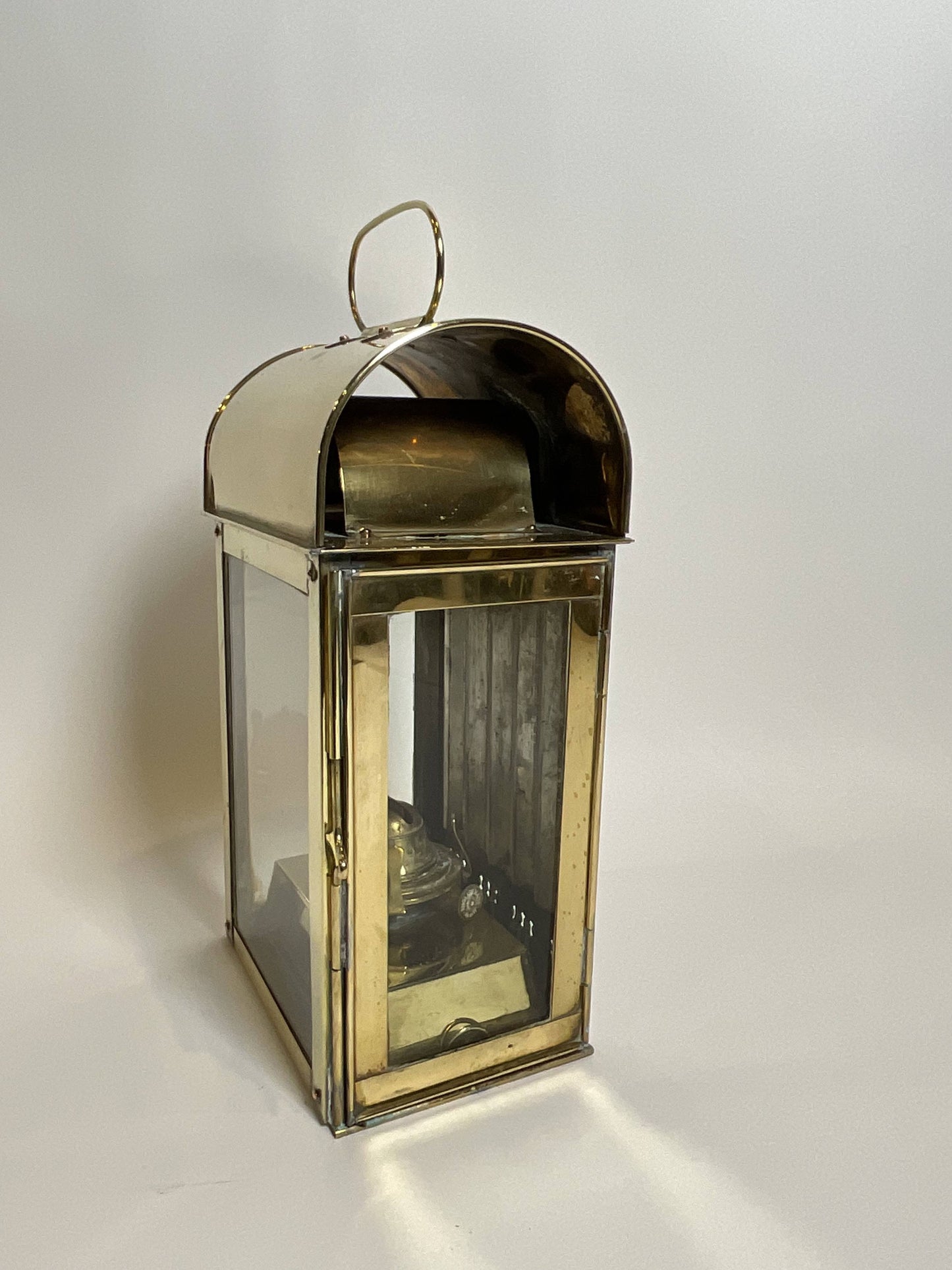 Ships Cabin Lantern With Oil Burner