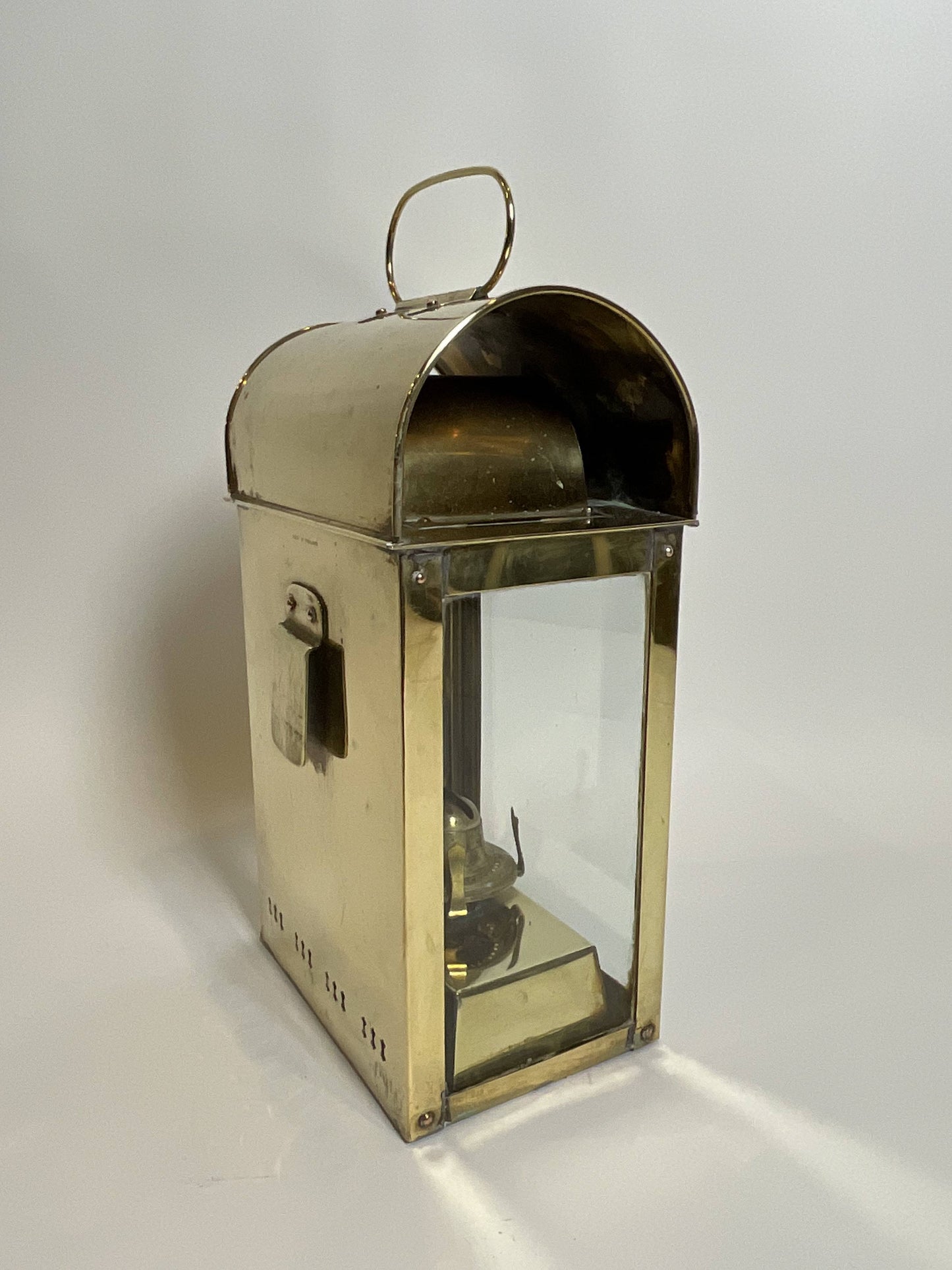 Ships Cabin Lantern With Oil Burner