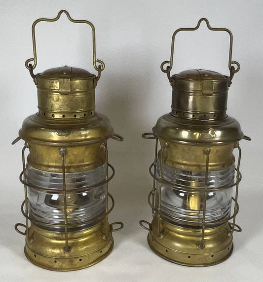 Ships Anchor Lanterns by Perkins Marine Lamp Company