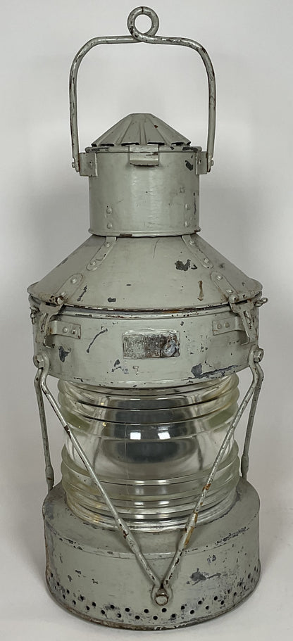 Steel Ships Anchor Lantern