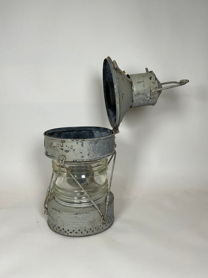 Steel Ships Anchor Lantern