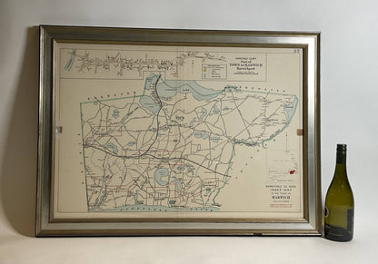 Wychmere Harbor Allens Harbor Map Circa 1890